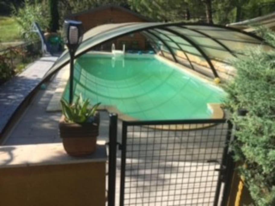 Bas De Villa, 2 Terrasses, Piscine, Spa, Sauna... Neffes Bagian luar foto